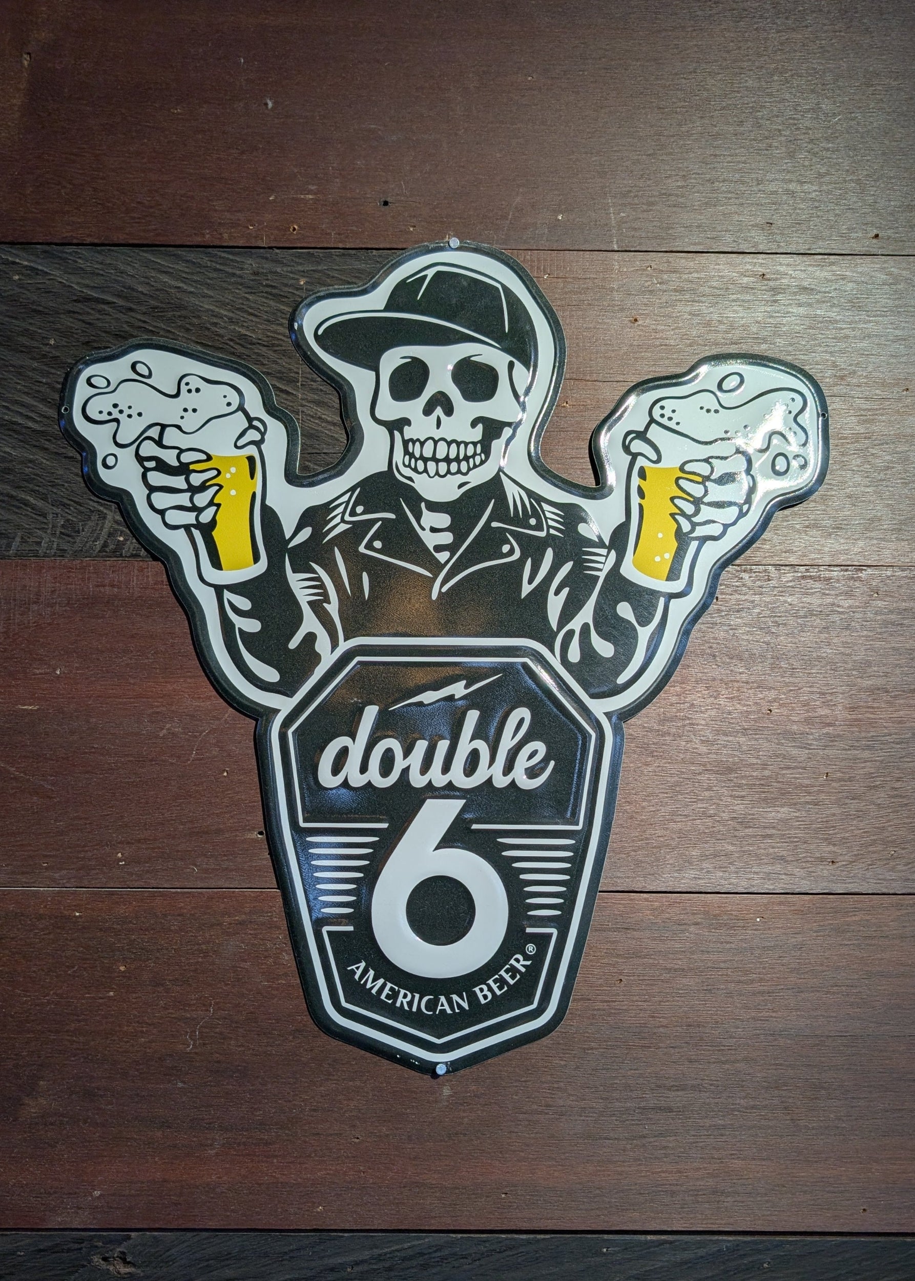 Double 6 Embossed Tin Tacker