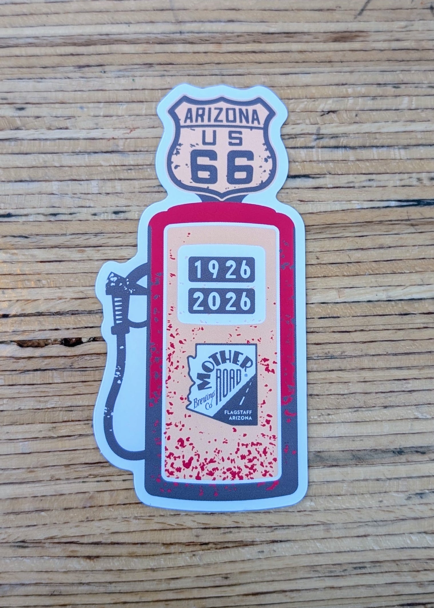 Route 66 Centennial Sticker