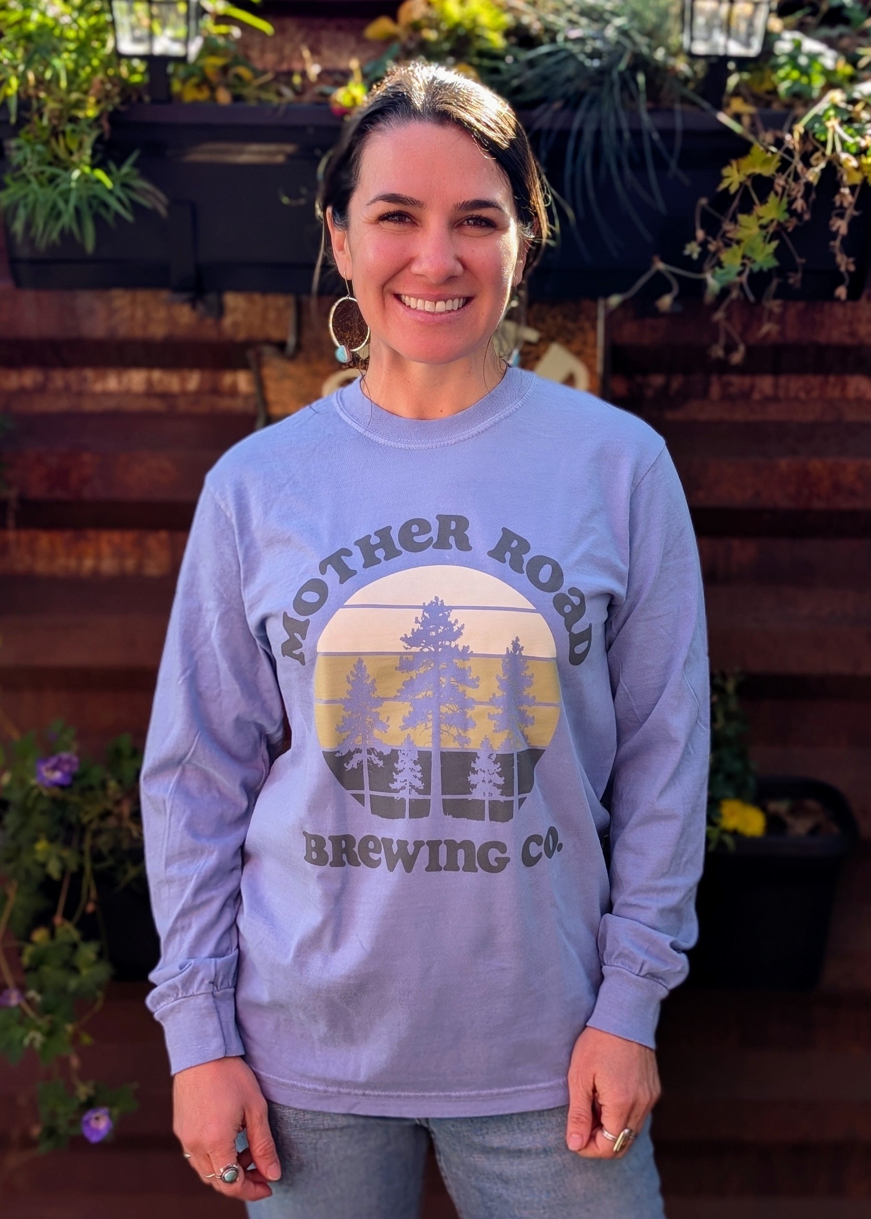 Unisex Long Sleeve Retro Tee