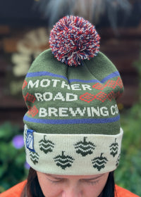 Custom Knit Pompom Beanie