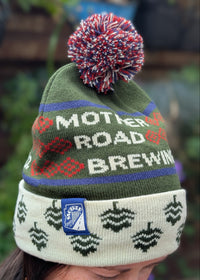 Custom Knit Pompom Beanie