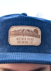 Navy Corduroy Hat