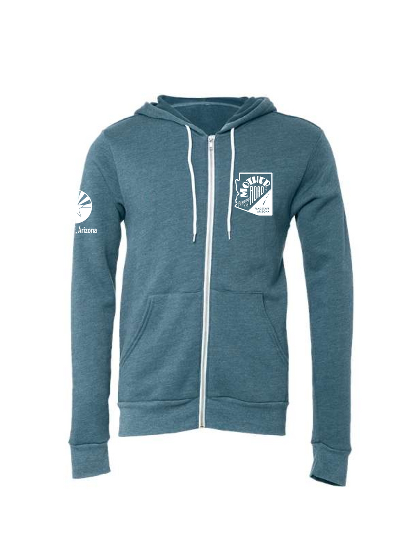 Unisex Zip Up Hoodie